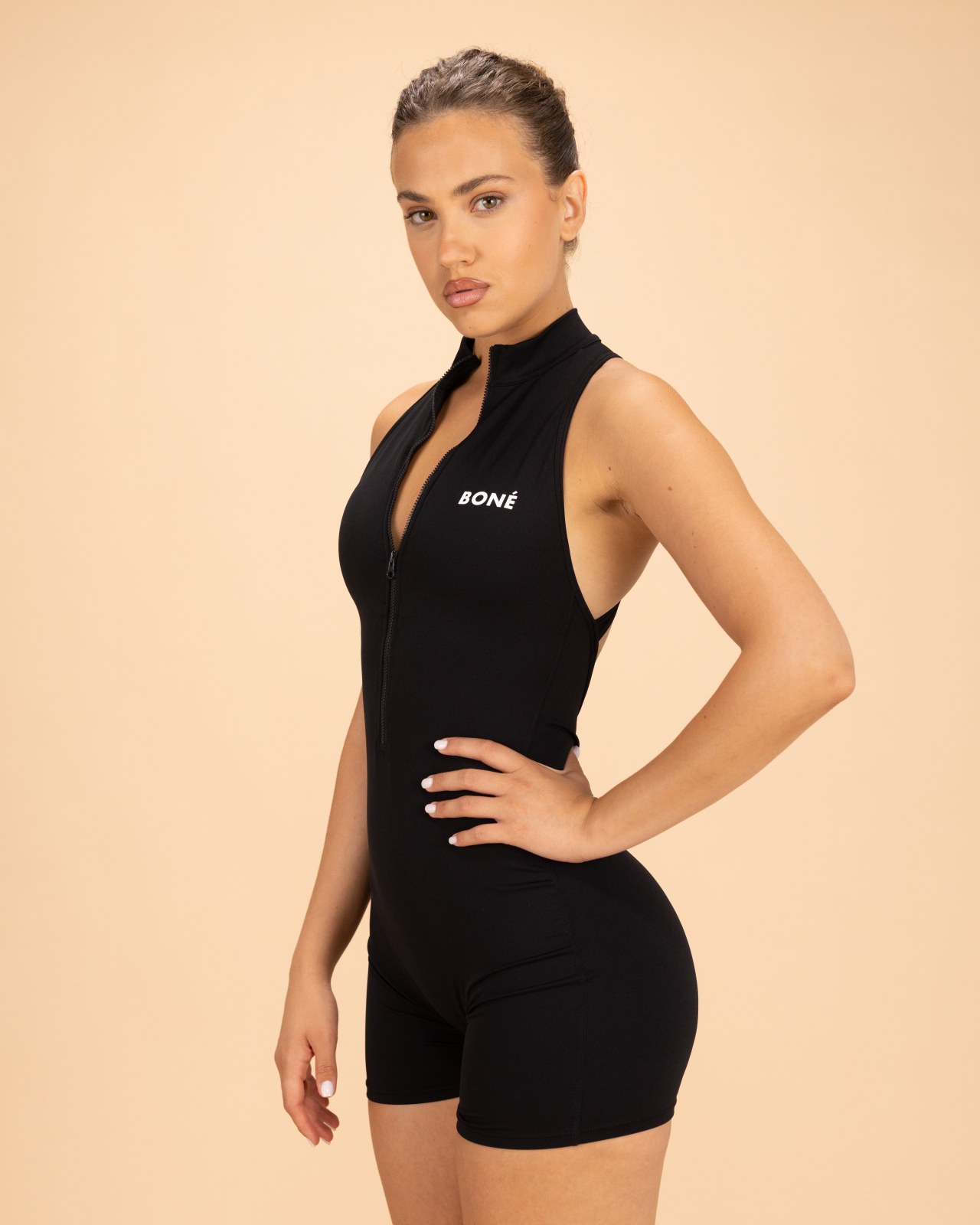 The Zip Suit - Premium Black