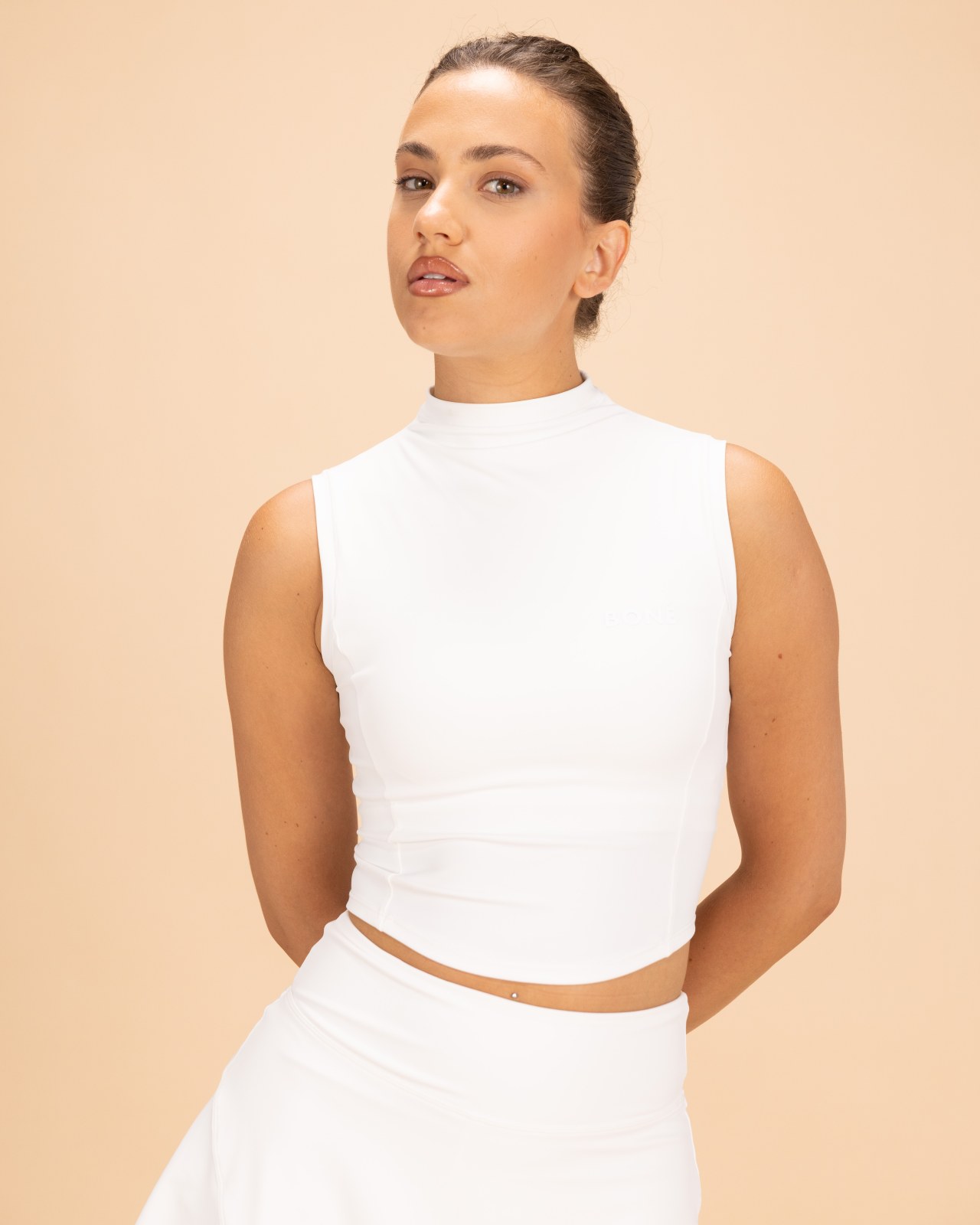 The Ace Crop - White