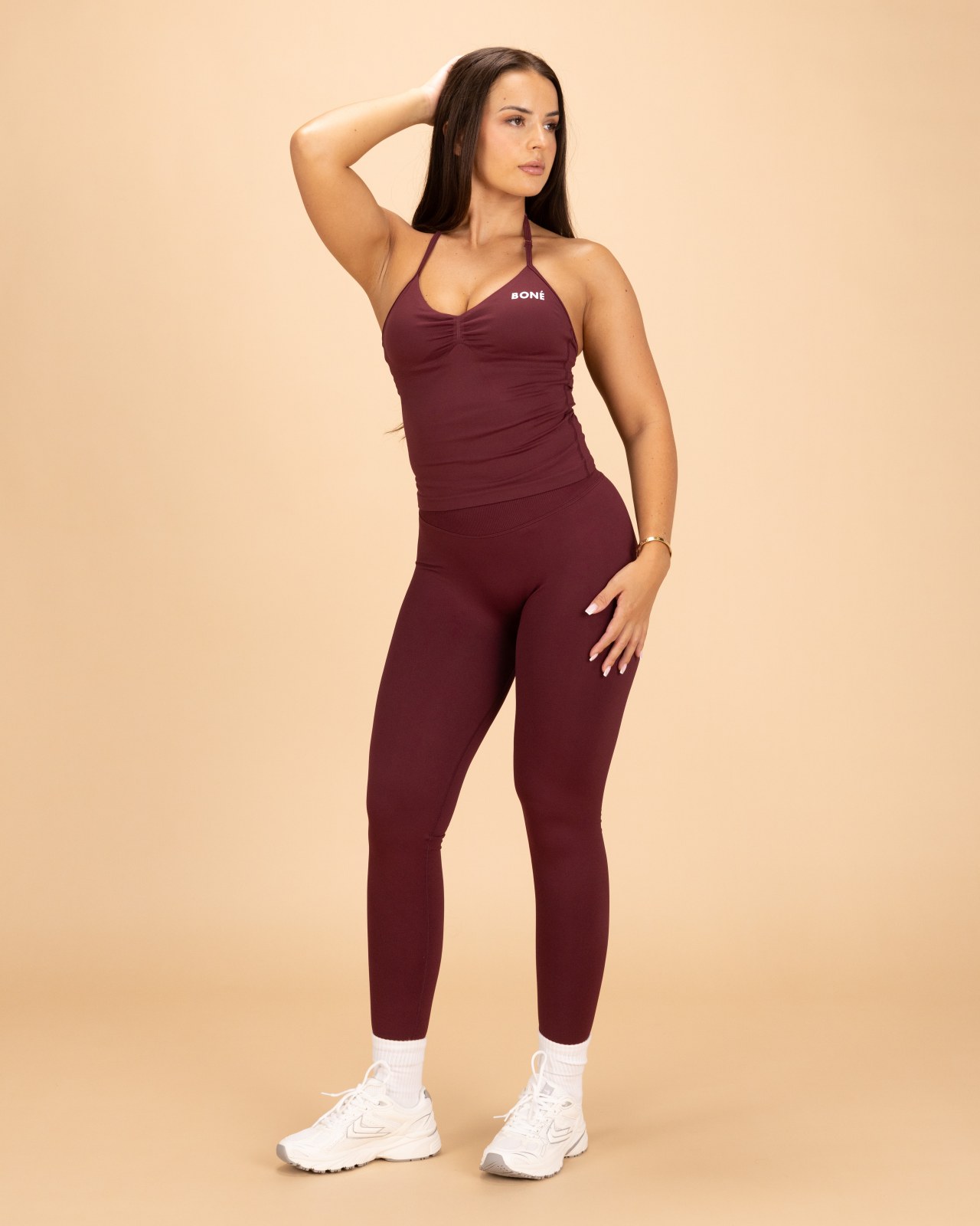 Everyday Seam Leggings - Burgundy