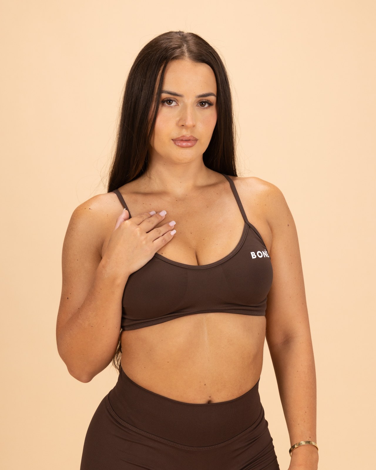 The Essential Sports Bra - Deep Espresso