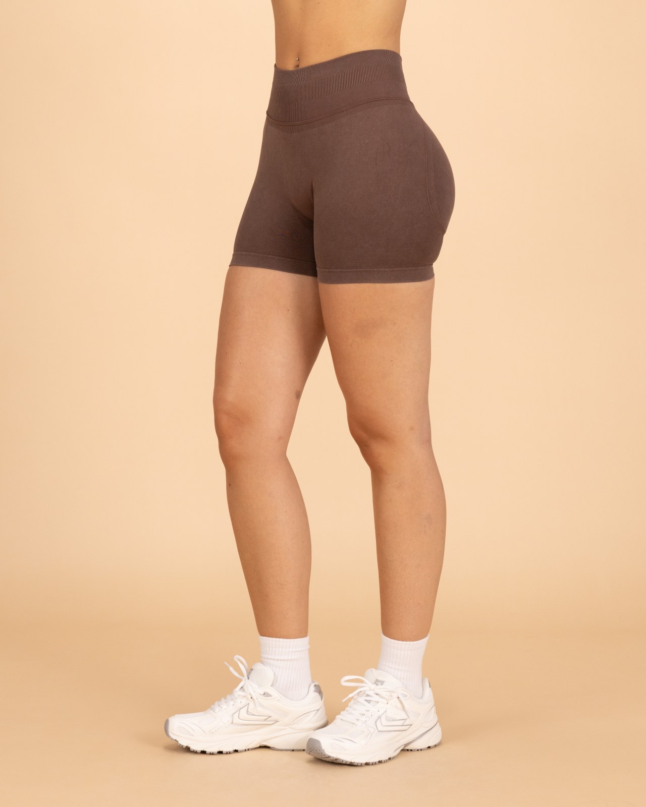 Everyday Seam Shorts - Birch Tea Brown